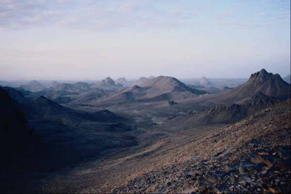 664016 Volcanic Plugs, Assekrem Route, Algeria A4 Photo Print