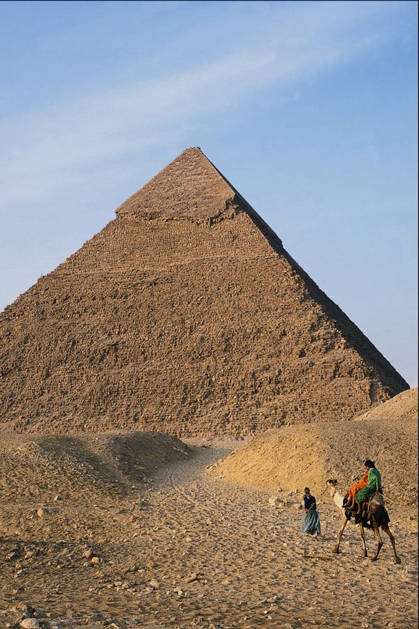 664018 Pyramids, Giza, Egypt A4 Photo Print