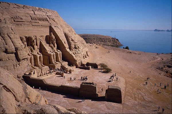 664044 The Abu Simbel Temples, Egypt A4 Photo Print