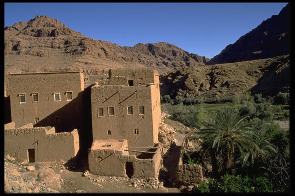664090 Todra Gorge Oasis, Morocco A4 Photo Print