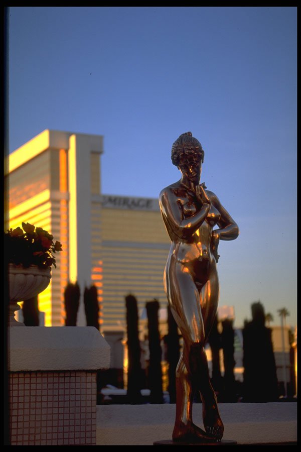 665000 Bronze Statue A4 Photo Print
