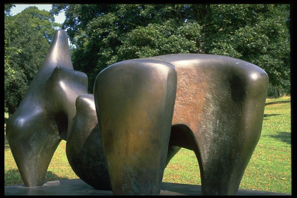 665005 Henry Moore Sculpture, Yorkshire Sculpture Park, England A4 Photo Print