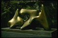 665015 Bronze Statue, Three piece Reclining Figure By Moore, U.S.A. A4 Photo Print