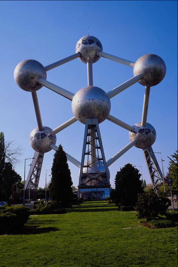 665030 The Atomium, Brussels, Belgium A4 Photo Print