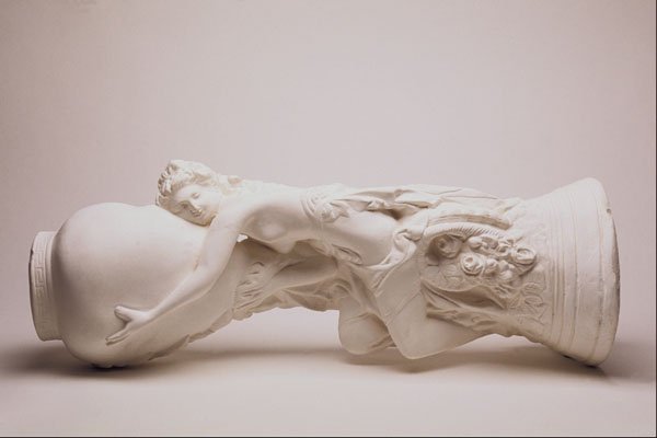 665054 Women With Urn, Plaster A4 Photo Print