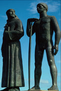 665063 Cumana, Statue Of Encounter, Venezuela A4 Photo Print