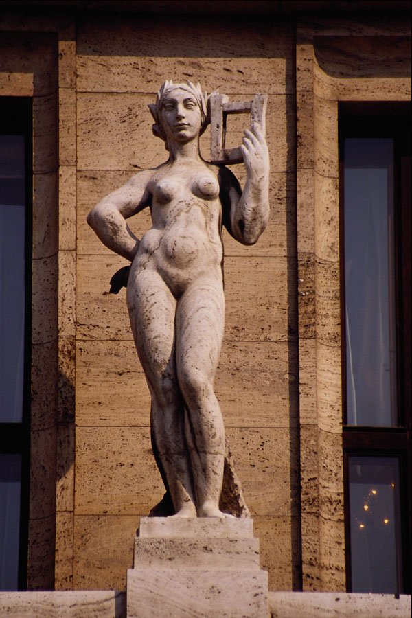 665070 Female Statue, Prague, Czech Republic A4 Photo Print