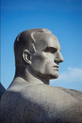 665075 Man, Sculpture At Vigeland Park, Oslo, Norway A4 Photo Print