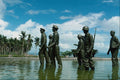 665081 Monument To General MacArthur's Return To The Philippines A4 Photo Print