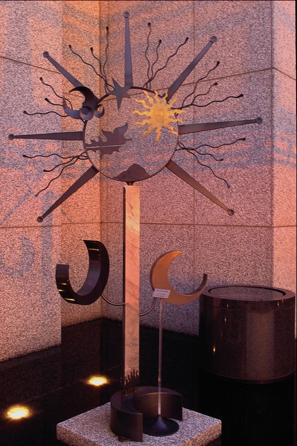 665092 Futuristic Inner city Art A4 Photo Print