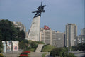 665095 Chollima Statue, Pyongyang, North Korea A4 Photo Print