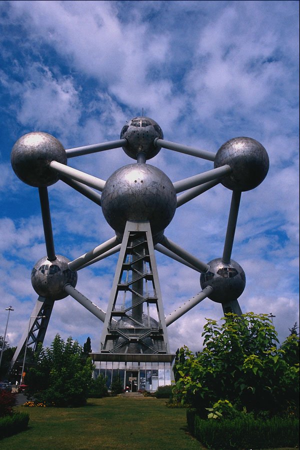 665099 The Atomium, Brussels, Belgium A4 Photo Print