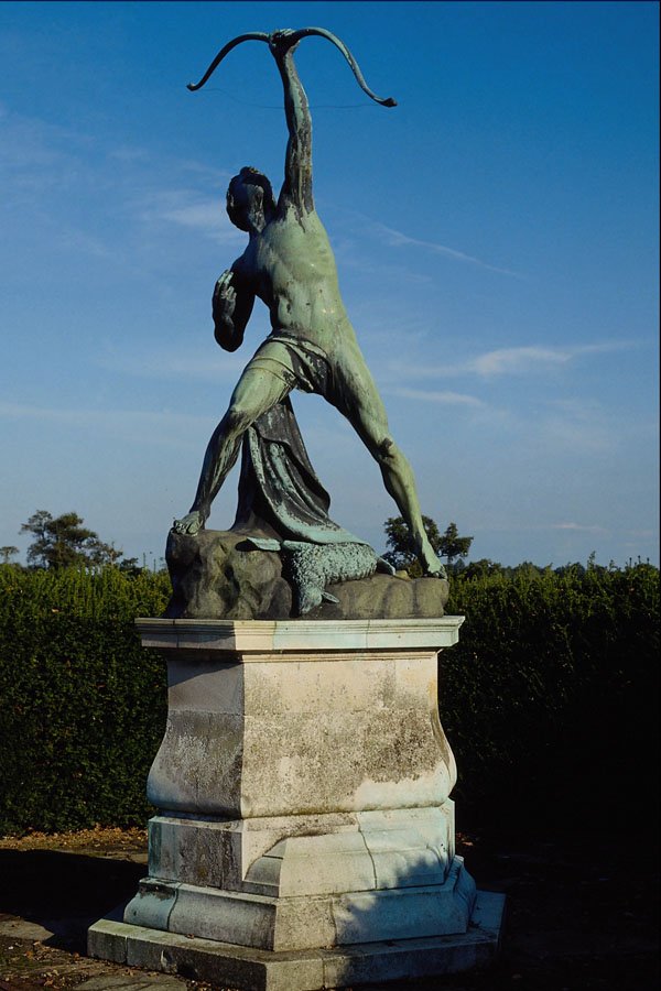 666010 Garden Statue A4 Photo Print