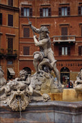 666013 Piazza Navona, Rome, Italy A4 Photo Print