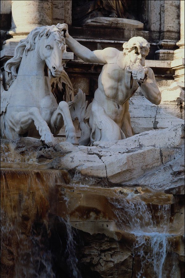 666015 Trevi Fountain, Italy A4 Photo Print