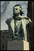 666029 William Lyon Mackenzie (1910), Queen's Park, Toronto A4 Photo Print