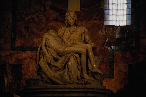 666052 La Pieta , By Michelangelo, Saint Peter's, Rome A4 Photo Print