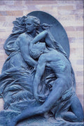 666058 Italian Sculpture, Venice, Italy A4 Photo Print