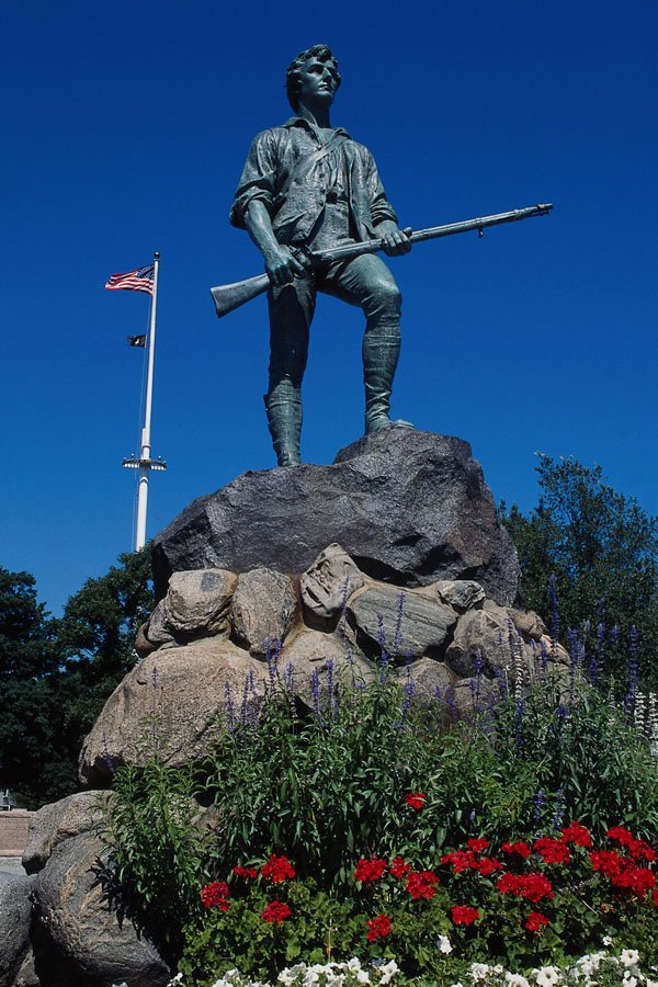 666080 Minuteman Statue, Lexington, Massachusetts, U.S.A. A4 Photo Print