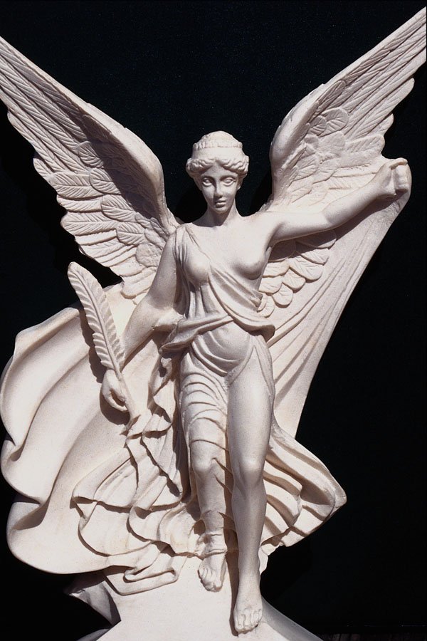 666084 Angel Of Classical Times, Winged Victory, Athens, Greece A4 Photo Print