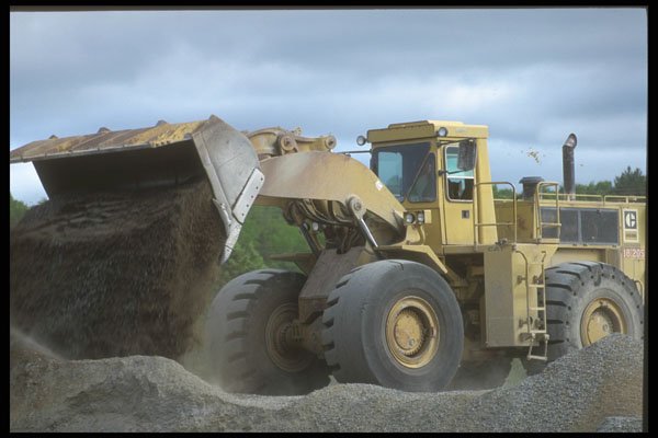 667004 Front end Loader A4 Photo Print