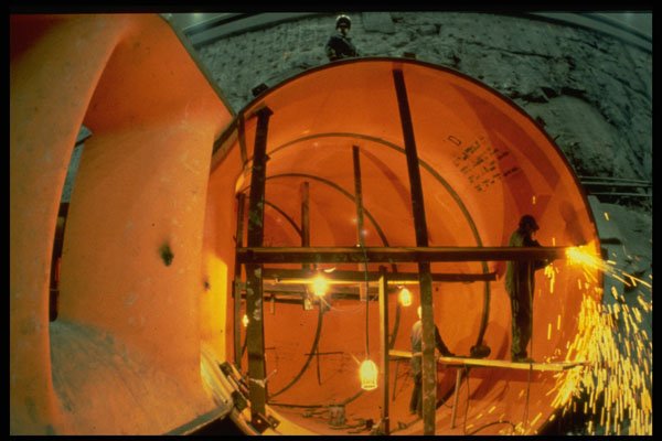 667012 Welding The Turbine A4 Photo Print
