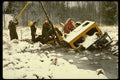 667017 Equipment Falls Through Ice A4 Photo Print