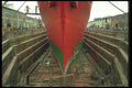 667018 Large Ship In Dry Dock A4 Photo Print