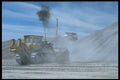 667019 Loader Moving Stone, Welland Canal, Ontario, Canada A4 Photo Print