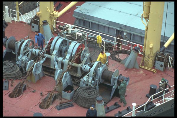667021 Machinery On Board A4 Photo Print
