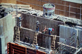 667036 Construction Crew At Work A4 Photo Print