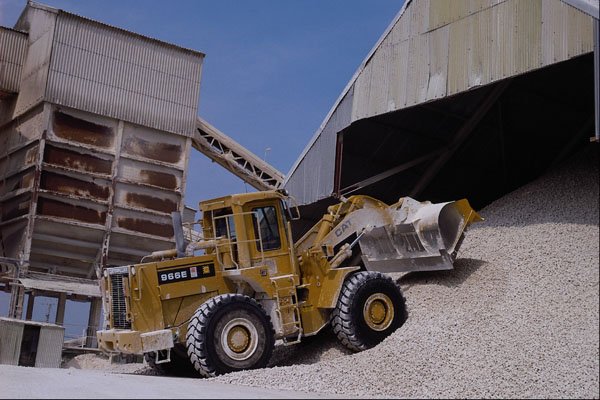 667050 Cement Factory quarry Loader A4 Photo Print