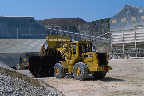 667055 Cement Quarry factory A4 Photo Print