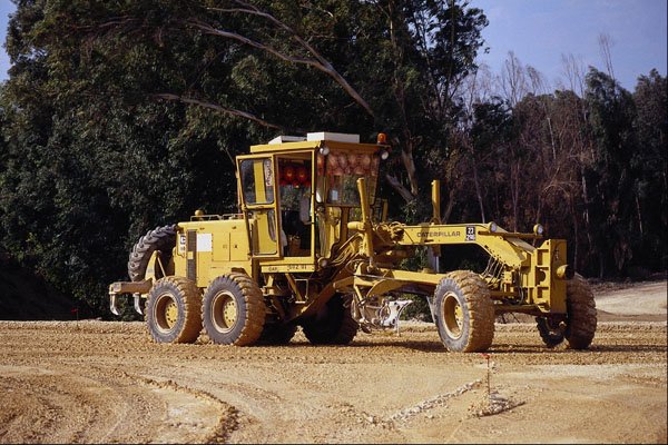 667061 Road Construction Machinery A4 Photo Print