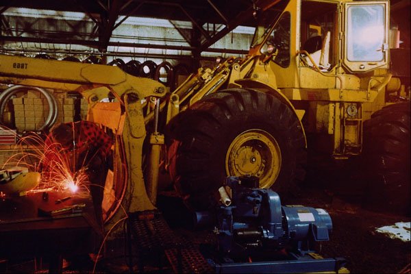 667064 Construction, Heavy Equipment Repair A4 Photo Print