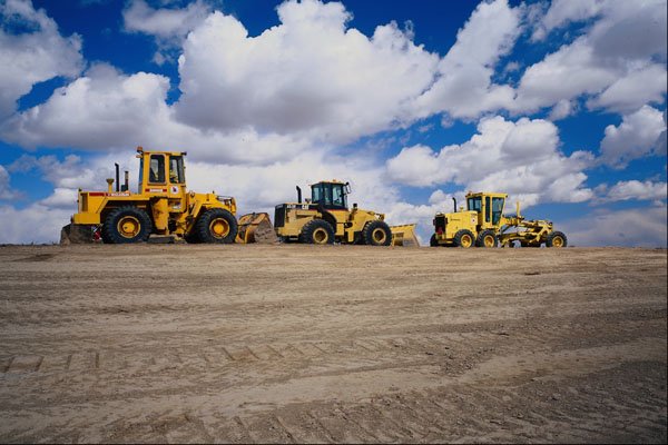 667068 Earth Movers, Idaho, U.S.A. A4 Photo Print
