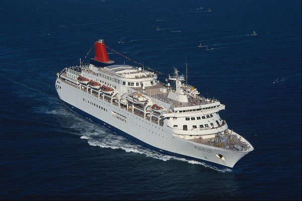669021 Nippon Maru Cruise Ship, Japan Registry A4 Photo Print