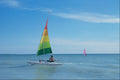 669025 Sailing Off Pelican Island A4 Photo Print