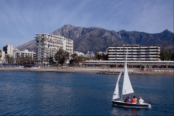 669026 Sports Harbor, Marbella, Costa Del Sol, Spain A4 Photo Print
