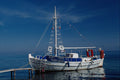 669030 Sailing Boat, Corfu, Greece A4 Photo Print