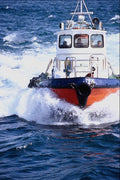 669036 Motorboat A4 Photo Print