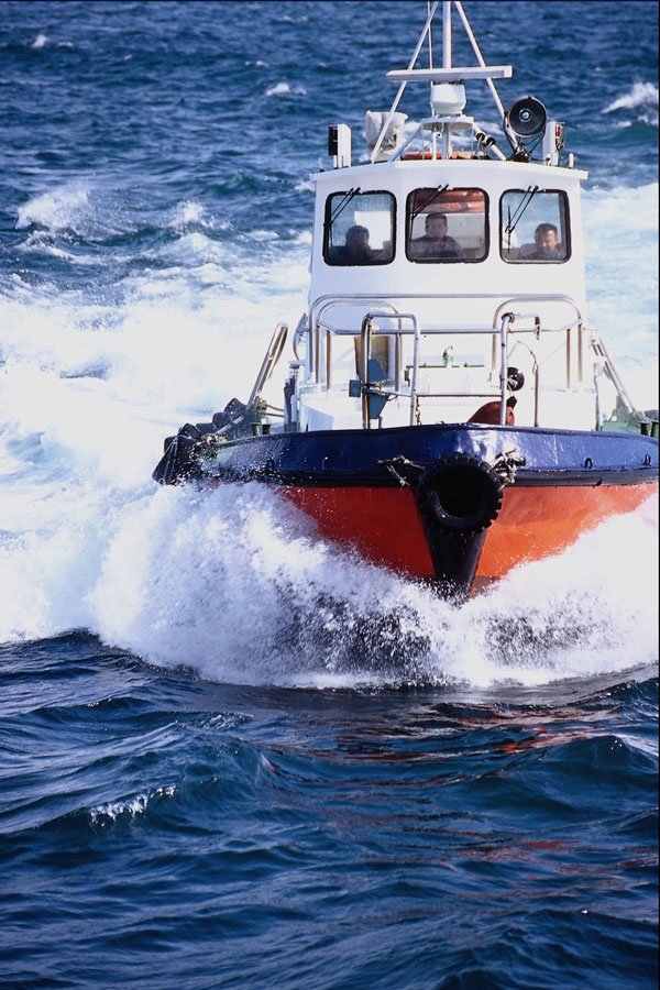669036 Motorboat A4 Photo Print