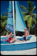 669040 Sailing Instruction Is A Popular Activity For Passengers A4 Photo Print