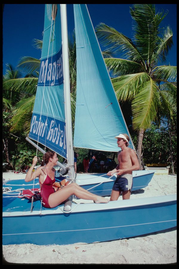 669040 Sailing Instruction Is A Popular Activity For Passengers A4 Photo Print