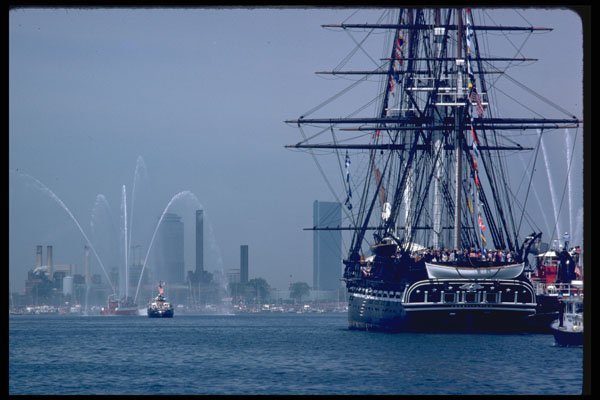 669043 USS Constitution Annual Cruise In Boston Harbor, U.S.A. A4 Photo Print