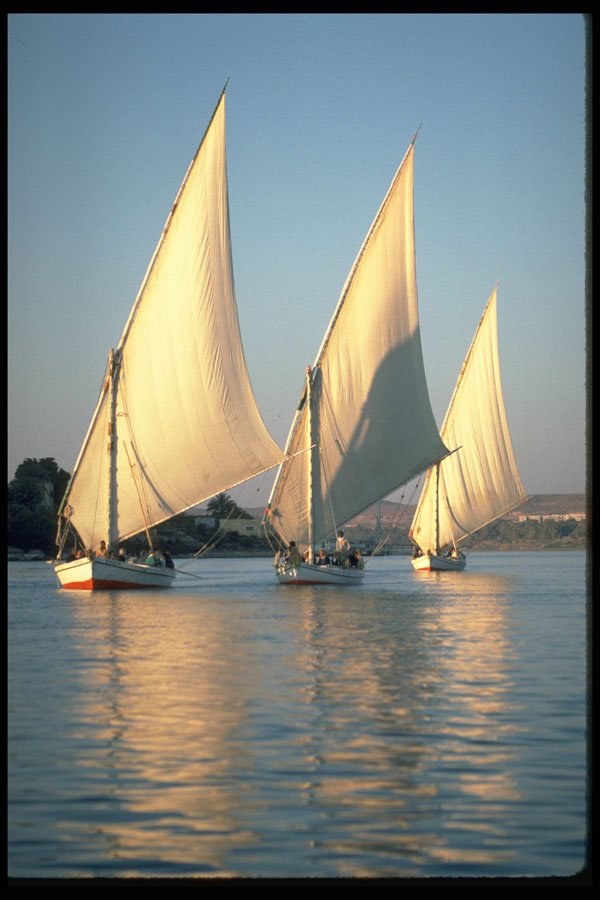669048 Sailing On The Nile, Egypt A4 Photo Print