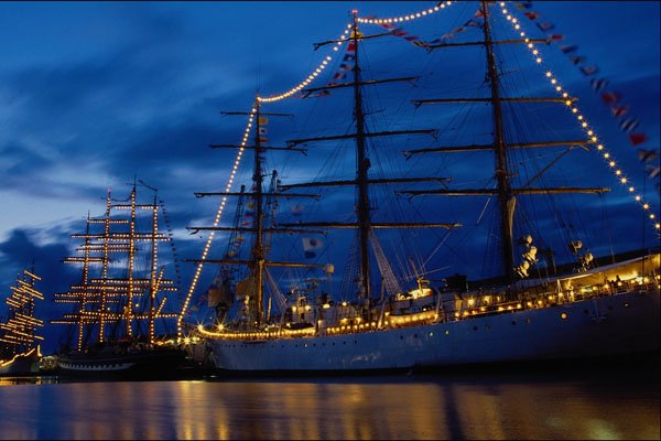 669054 Tall Ship Liberated A4 Photo Print