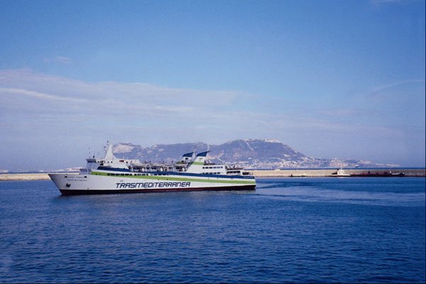669068 Cruising Past Gibraltar A4 Photo Print