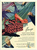 67 flamingo handbag advert vinylite 2 Vintage Advert A4 Photo Print