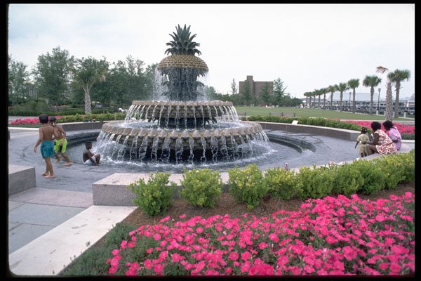 670004 Waterfront Park, Charleston, South Carolina, U.S.A. A4 Photo Print